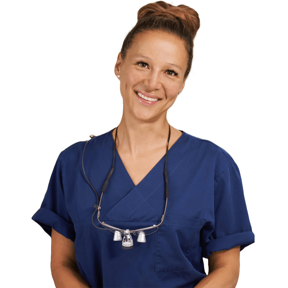 Dr. Dr. Christina Leu, Geschäftsführende Zahnärztin, München Schwabing